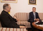 Susret biskupa Bože Radoša i župana Anđelka Stričaka